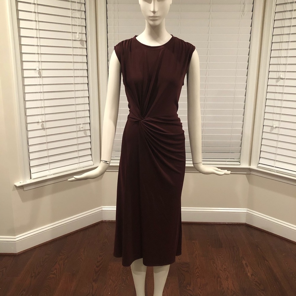 Banana Republican Burgundy dress